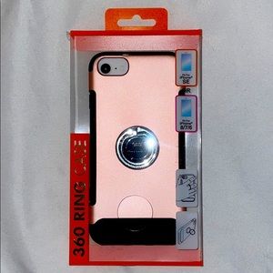 Rose Gold iPhone Case with Ring stand💖